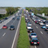Embouteillages matinaux sur l’A8
