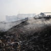 Incendie spectaculaire au centre de tri Veolia à Nice